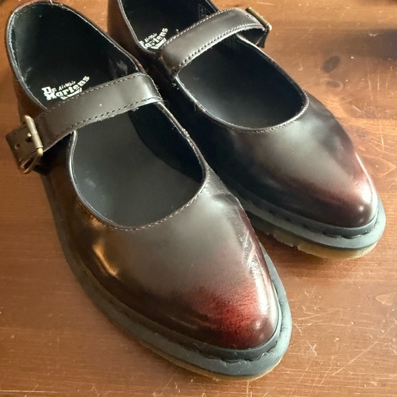 Dr. Martens Shoes - Doc marten elphie mary Jane in ox blood leather